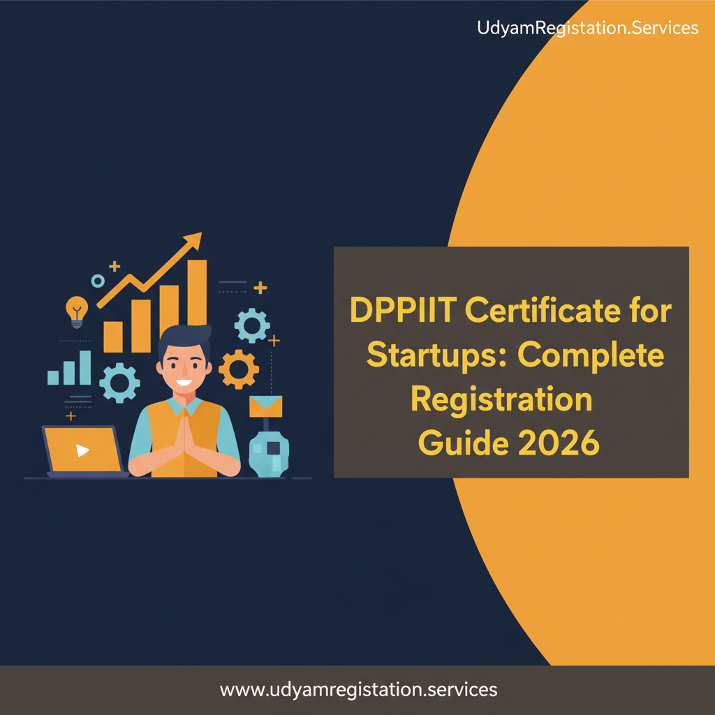 DPIIT Certificate for Startups: Complete Registration Guide 2026
